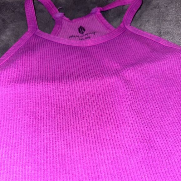Free People Happiness Run Crop Tank in Pink Size XS/S - Picture 2 of 4